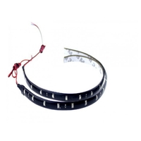 Комплект две 30СМ водоустойчиви диодни ленти - дневни светлини - 12 SMD диода - сини
