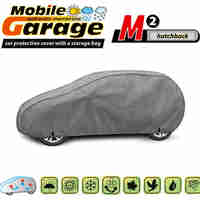Висококачествено Покривало Kegel серия Mobile Garage размер M1 за хечбек 380-405см x 126-136см, сиво
