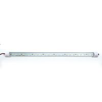 Бяла LED Интериорна Лампа тип тръба, 32см 24 диода - 12V, 1.5W - За Автомобил, Бус, Ван, За Дома или Офиса