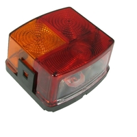 Задна лява стоп светлина 12V 24V за трактор John Deere Deutz-Fahr Case OEM Джон Диър Кейс 3223264R91 , AT43601 , 4389588