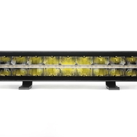 42.8 cm / 17 Инча 12V - 24V Led Bar Лед Бар Пиано дизайн Диоден Прожектор Супер Мощен Бяла и Оранжева Светлина Габарит Мъгла DRL Високо Качество Ново Поколение 9000LM 70W