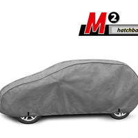 Висококачествено Покривало Kegel серия Mobile Garage размер M1 за хечбек 380-405см x 126-136см, сиво