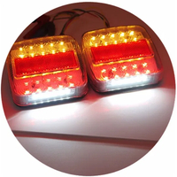 Комплект Диодни LED Лед Стопове 12V - за Бус Камион Ремарке Караванa Платформа