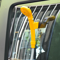 Преносим портативен къмпинг душ с помпа за автомобил 12V