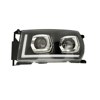 Ляв LED Лед диоден преден фар с DRL дневна светлина за камион Scania P G R S R420 R500 R520 R620 P500 24V