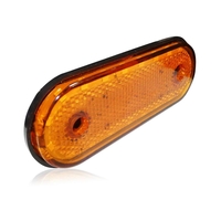 LED Габарит Със Стойка, Червен или Жълт Цвят, Маркер, 20 Диода, 12V - 24V