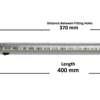 LED Лед Диодна Лампа, Тръба, 40см, Синя Светлина, 12V, За Автомобил, Камион, За Дома или Офиса