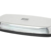 Wireless Безжична Лед Led Блиц Аварийна Сигнална Лампа Маяк с презареждаща се батерия с магнит 12V - 24V за пътна помощ платформа агро техника и др.
