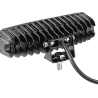 Универсален 54W Лед LED Халоген Фар Работна Лампа 12V - 24V с мигач бяло - оранжева светлина за автомобил офроуд бус ван камион