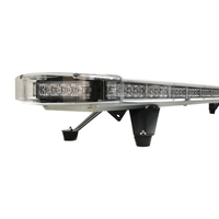 12V 24V Лед Led Диодна Мощна Аварийна Сигнална Лампа Буркан 140 см 10 режина Бяло Стъкло За Пътна Помощ Платформа Снегорин и др.