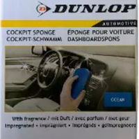 Гъба за автомобилно табло с аромат на океан Dunlop