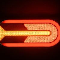 Комплект LED ЛЕД Диодни Стопове, Динамичен Мигач, 4 Функции, 12/24V