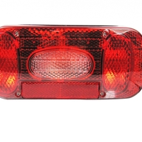 Комплект Стопове Задни Свeтлини С Крушка 12v Подходящи За Бус Камион Ремарке Караванa Платформа Със Сертификат E11 E Mark Е Марк
