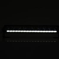 35.5 см Висококачествен 4 в 1 Led Bar Лед Бар Диоден Прожектор DRL с бяла габаритна светлина и оранжева аварийна блиц 50W 2100LM