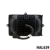 ЛЕД Диоден Халоген LED Фар - 5100lm 16.5cm 60W PRO - Късa/Дълга Светлина - John Deere Странично захващане