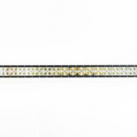 100 См Led Bar Лед Диоден Бар Прожектор Бяла и Оранжева, Жълта Светлина, Блиц, Флаш, CROSS DRL 240W 12V 24V