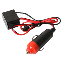 LED ЛЕД Диодна интериорна светеща лента за табло розова светлина 12V 2м амбиентно осветление