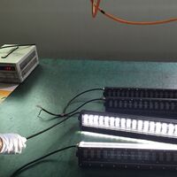 9D 63 СМ Led Bar Лед Бар Hi/Lo Kъси Дълги Водоустойчив Удароустойчив 12V 24V 12800 LМ 160W С Лупи Off-Road Лед Бар За Джип ATV