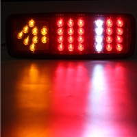 Комплект ЛЕД LED стопове с мигач, задна светлина 12V за камион бус ТИР, ремарке