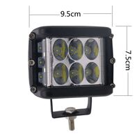 36W LED BAR ЛЕД БАР ДИОДЕН ФАР ПРОЖЕКТОР ХАЛОГЕН 12-24V DUAL