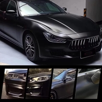 Декоративно автомобилно WRAP фолио 1.52 X 28M черен гланц лъскаво черно