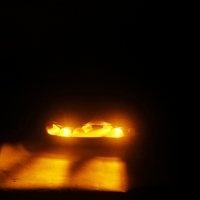 Оранжева 12-24V Лед Led Аварийна Сигнална Лампа Маяк Буркан с Магнит 35W За Пътна Помощ Платформа и др.