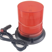 80 LED Лед Сигнална Лампа XL 17cm Аварийна Маяк Буркан 12V 24V С Болтово Захващане