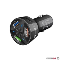 Универсално USB зарядно с 3 USB порта - 2460