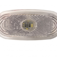LED ЛЕД светодиоден габарит маркер токос бял с 4 диода 12V за Мерцедес Спринтер Фолксваген Крафтер Mercedes Spritner VW Crafter