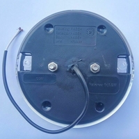 1 брой LED Лед Диоден Стоп Бял задна скорост светлина , Кръгъл Ø14cm, 12V-24V, За Камион, Ремарке, Бус , Каравана, Кемпер