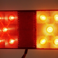 LED Лед Диоден Стоп, Slim, 12V, 150мм x 80мм, За Камион, Ремарке, Бус