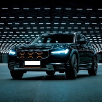 LED + DRL Диоден Халоген Фар Бял Оранжев Габарит Ø 230 мм 12V 24V за джип камион трактор багер земеделски машини и др.