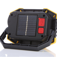 Мощна 100W Преносима Соларна Диодна LED Лед Лампа , Прожектор, Фенер, Акумулаторно USB Зареждане, За Автомобил, Къмпинг, Лов и Риболов