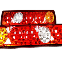Комплект Диодни LED Лед стопове 12V - 410mm x 130mm x 60mm - подходящи за Бус Камион Тир Ремарке Караванa