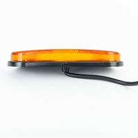 1 брой 12-24V LED Диоден Маркер Токос Габарит Светлина За Камион Ремарке Платформа Оранжев