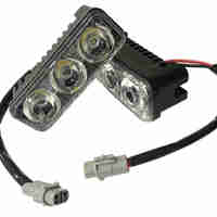 Комплект Предни Мощни 3 Led Лед Диодни Дневни Светлини 12V 3W НОВИ