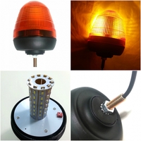 LED ЛЕД Аварийна/сигнална лампа Маяк буркан 12/24V MAR706