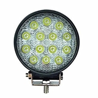 Универсален 42W Лед LED Халоген Фар Работна Лампа 12V - 24V за автомобил офроуд бус ван камион