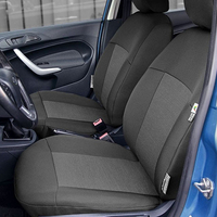 Пълен Комплект Тапицерия Kegel серия Tailore Made за предни и задни седалки на Ford Fiesta 2008-2017 MK7 Черна Текстил
