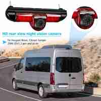 LED стоп за Ситроен Джъмпер Citroen Jumper III, Фиат Дукато Х250 Fiat Ducato X250, Пежо Боксер Peugeot Boxer III, с вградена камера за задно виждане