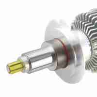 Комплект 3D CSP LED ЛЕД диодни крушки H7 Х7 12V 100W 20000lm за фарове Canbus без грешки 360° градуса