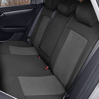Пълен Комплект Тапицерия Kegel за предни+задни седалки на Volkswagen Passat B7 2010-2014 Черна Текстил