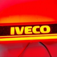 LED габарит оранжева светлина с надпис – 12V/24V
