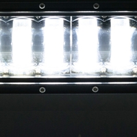 9D 27 СМ Led Bar Лед Бар Hi/Lo Къси Дълги Водоустойчив Удароустойчив 12V 24V 3840 LМ 48W С Лупи Off-Road Лед Бар За Джип ATV