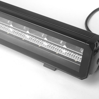 42.8 cm / 17 Инча 12V - 24V Led Bar Лед Бар Пиано дизайн Диоден Прожектор Супер Мощен Бяла и Оранжева Светлина Габарит Мъгла DRL Високо Качество Ново Поколение 9000LM 70W