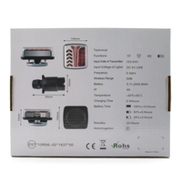 Безжични Wireless Led Лед стопове стоп светлина с магнит 12V за ремарке каравана кемпер колесар