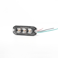 12-24V LED ЛЕД Жълта Аварийна Лампа Блиц Светлина Мигаща За Пътна Помощ Платформа с 4 режима
