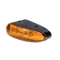 21W Лед LED Сигнална Лампа Мигач Аварийна Оранжева Светлина AGCO John Deere