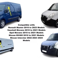 Комплект от 2бр. ветробрани за Renault Рено Master Opel Опел Movano 2010+