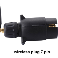 Безжични Wireless Лед Led Стопове с Магнит 12V 24V за Ремарке Каравана Платформа 5 Функции